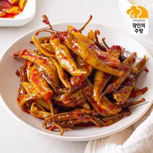 [이광석장인]쪽파무침1kg + 양념고추지1kg 반찬 밥도둑