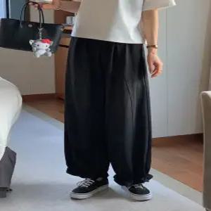 멜로디 프릴 와이드 밴딩 팬츠 (one color)