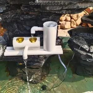 수질정화 실내 실외 물순환 필터 여과기 태양광 연못