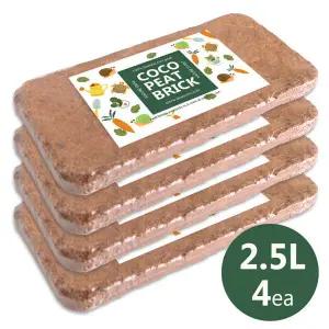 세경팜 압축 코코피트 블럭 160g 4개 달팽이흙 달팽이키우기 육지거북 파충류 바닥재 분갈이흙 거북이 베딩