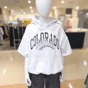 [대구백화점] [유솔(USALL)]아플리케 반팔 후드 맨투맨(ULMH264Z1)