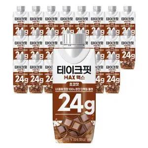 단백질 음료 테이크핏 초코맛 24G 250ml x 24입