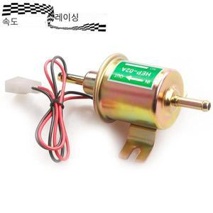 12V/24V 범용 전기 연료 펌프 저압 볼트 고정 와이어 디젤 가솔린 HEP-02A 자동차 기화기 오토바이 ATV
