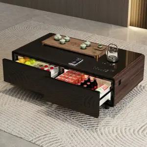 거실 테이블 냉장고 소형 냉장 좌탁 65L 미니 좌식