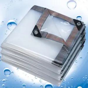 투명 방수포 우레탄창 자동차 천막 방풍 비닐 야외