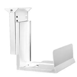 PC스탠드 고정식 데스크탑 본체거치대 스탠드 PC받침대 화이트