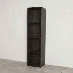 공간박스 4단 월넛 금고 사무용가구 공간박스 4단 월넛