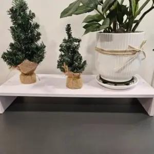 [SBD] 조립식 테이블 화이트 선반 소품 진열대 받침대