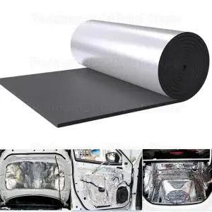 호환  50x200cm 510mm 자동차 음향 열 사운드 데드너 매트 방음 벽 패널 자동 데드닝 자동차 용 소음 절연