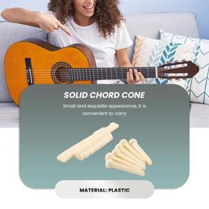 본어쿠스틱 기타, 6 브리지 핀, 새들, 화이트