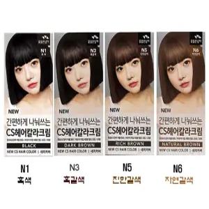 간편하게 나눠쓰는 CS 헤어칼라크림 염색약