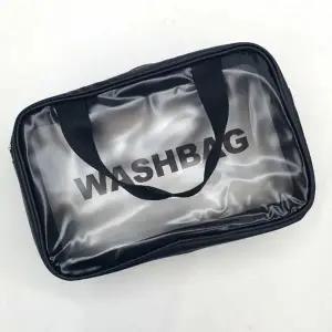 메쉬 방수 트윈 2단 수영가방 블랙 대형 수영 물놀이가방 장가방 목욕가방