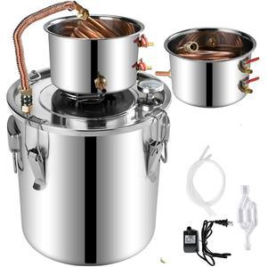 전통주 증류기 발효 장비 정제기 추출 알콜 분리기 201 술증류기 음용수 6L 제조 증류