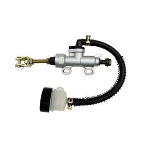 범용 호환 바이크 오토바이 한 라인 펌프 후방 브레이크 발 유압 마스터 오일 실린더 수리