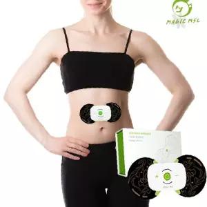 가정용 근육 자극 전기 마사지 패드 복부 팔 다리 어깨 목 무선 충전 휴대 간편