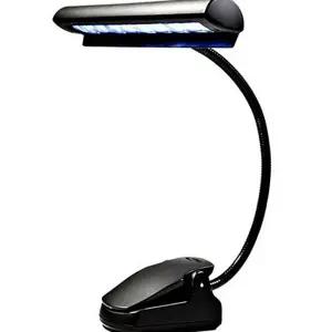 휴대용 스탠드 컴팩트 여행용 독서등 클립형 스탠드 책상용 조명 야간 탁상용 독서용 피아노 라이트 조명등