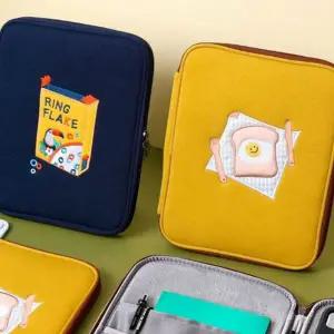아이패드 파우치 오거나이저 디지털 갤럭시탭 태블릿 파우치 케이스 갤럭시북 노트북 핸드폰 소프트 귀여운