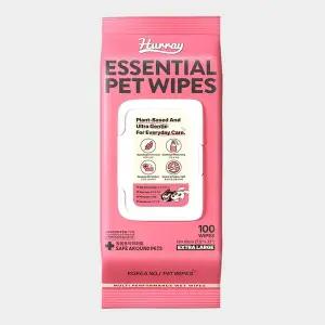 [허레이] 에센셜 물티슈 100매 [반려동물 전용 물티슈]