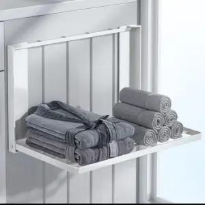 [SBD] 행거 선반 무타공 미니 세탁기 빨래 수건 건조기 접이식 자석 건조대