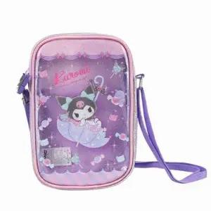 (색상 퍼플)미니 크로스백 글로시 데일리 핸드폰 가방