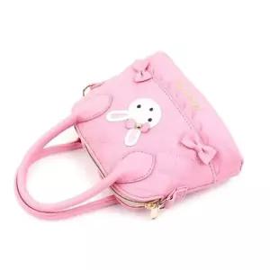 (색상 핑크)로라앨리 미니 크로스백 여아 리본 데일리 백 가방