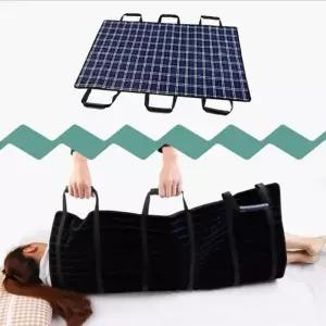 (타입 62cm x 110cm)환자용 이동 보조 매트 뒤집기 패드 62x 110cm 침대 간호 용품 소변 노인 이송