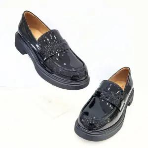 [탠디]여성캐주얼페니로퍼 와이드워커창   MX24031A_GN