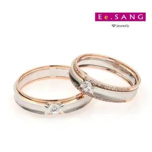 [이상주얼리]14k 마리아쥬 커플링_남_여