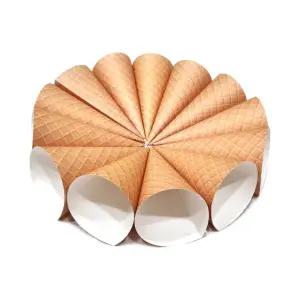 추천템 꼬깔 포장용기 판촉물 (1세트 아이스크림 인기 콘모양 구디백 포장용품 포장지 답례품 선물 20매입)