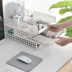 ( )슬라이딩 트레이 서랍 수납 옷정리 사무용품 정리함