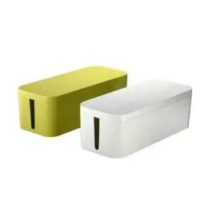 (색상 IVORY)심플한 사무 용품 케이블 O 데스크 정리 시스 맥스 정리함 수납함 박스 서류