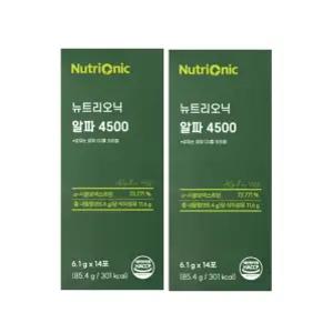 뉴트리오닉 알파4500 14포 2박스 알파CD 알파시디 알파시클로덱스트린