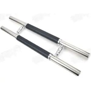 2구손잡이 강화도어 H바 현관 유리문 정전기 방지 스텐 손잡이