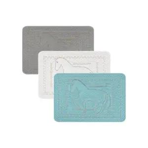 루미나D 화장실발매트 에스닉퀼트 욕실러그 현관매트 발닦개