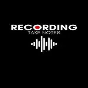 녹음 메모 사운드 엔지니어 및 음악 프로듀서를 위한 노트북 세션 진행