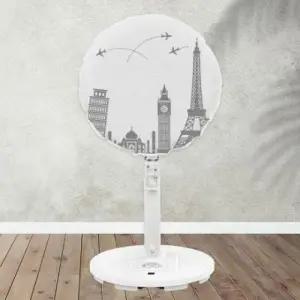 ( )선풍기보관망 1+1 벽걸이형 스탠드형 부직포 덮개 디자인 5종