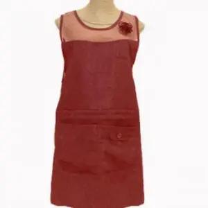 여름 주방 요양 카페 가운 조끼 망사 원피스 앞치마