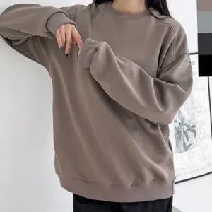 루즈핏 여자 오버핏 맨투맨 데일리 여성 베이직 맨투맨 라운드 가을