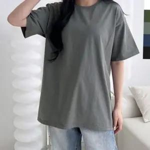 루즈핏 여성 오버핏 티셔츠 무지 여성 반팔 티셔츠 라운드 맨투맨