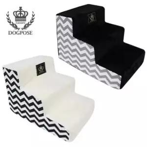 강아지쿨방석 강아지 하우스 북유럽밸런스 지그재그 3단 스텝