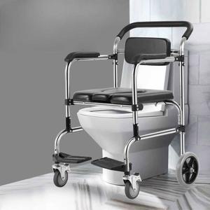 용 목욕 의자 변기 병원 접이식 마비 여성 목욕휠체어 OM 01 웰비