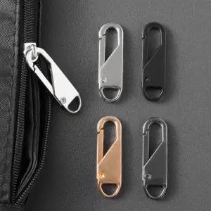 셀프 수선 점퍼 가방 지퍼 손잡이 자크 지퍼 교체(10개입)