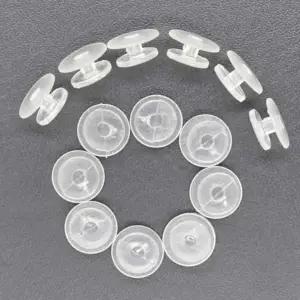 ( )슬리퍼 투명 꼬다리 100개 슬리퍼꾸미기 슬리퍼악세사리 신발부자재 슈즈악세사리 신발꾸미기 슈즈장식