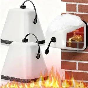 호환  야외 커버 겨울 동결 방지 보호 간편 설치 도구 필요 없음 재사용 가능 폼 단열재 야외 서리 방지 커