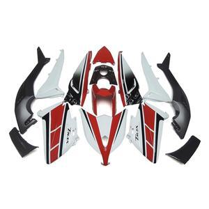 야마하 티맥스-530 2012 2013 2014 블랙 화이트 모터사이클 페어링 키트 패션 액세서리 파워스포츠 바디 프로 테이퍼 프레임 (색상: C)