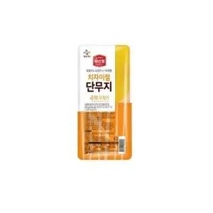 CJ 하선정 치자이절단무지 400g