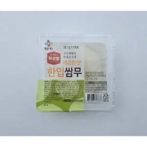 CJ 하선정 한입쌈무 새콤한맛 200g