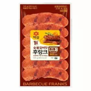 CJ 숯불갈비맛 후랑크 120g