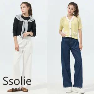 쏠리에 [2종 39,900] SS 여성 린넨 블랜디드 데님 2종