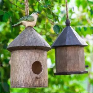 야외 새집 마당꾸미기 참새집 새둥지 정원 인테리어 새장 전원주택 꾸미기